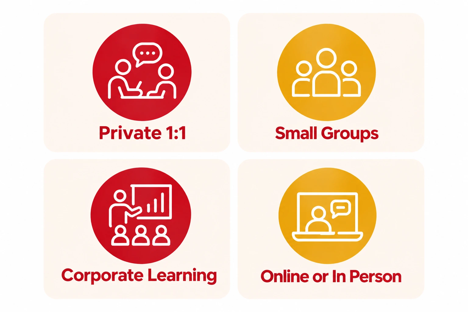 Customized Learning Options